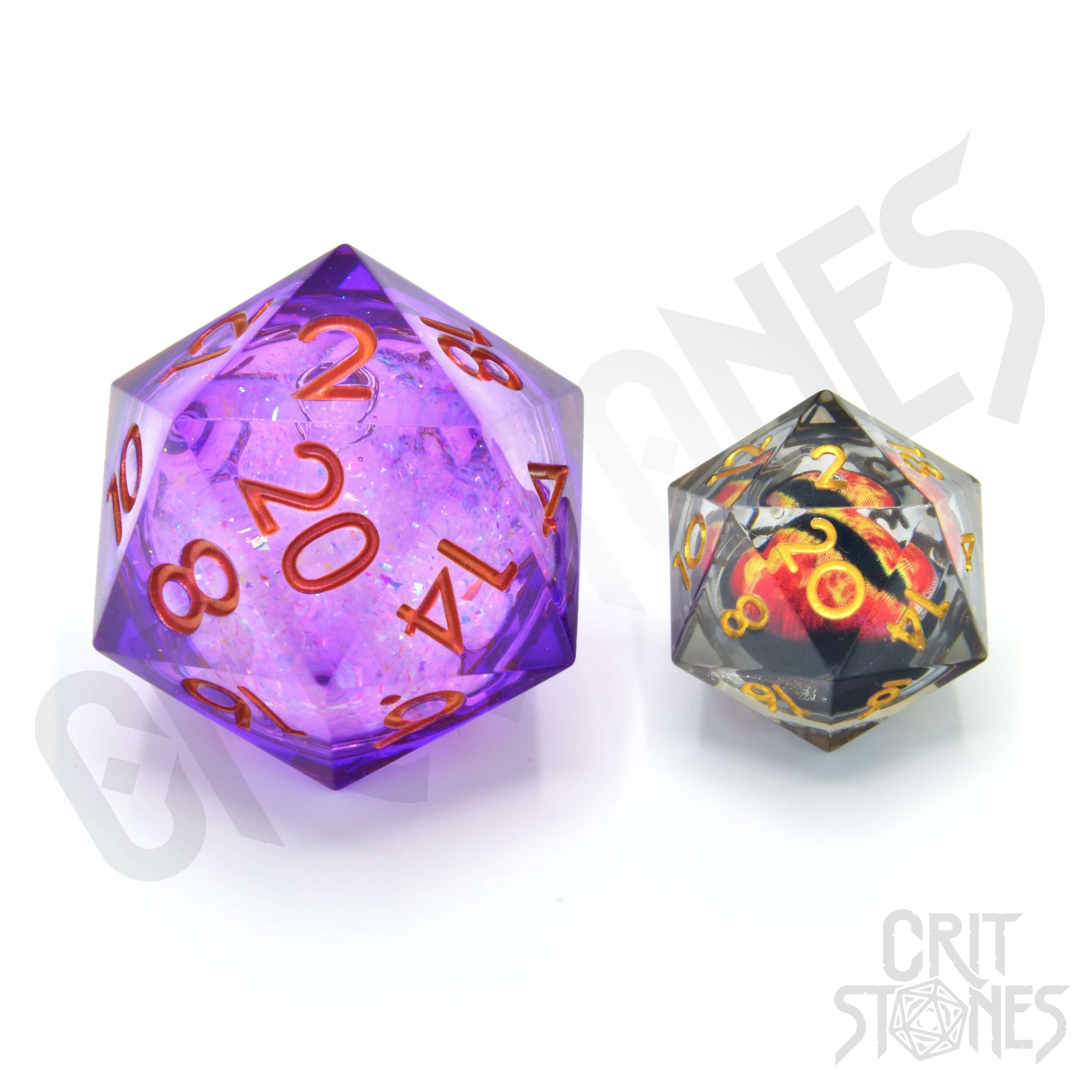 Faewild (Purple) - Set 2024 of 8 Polyhedral Dice