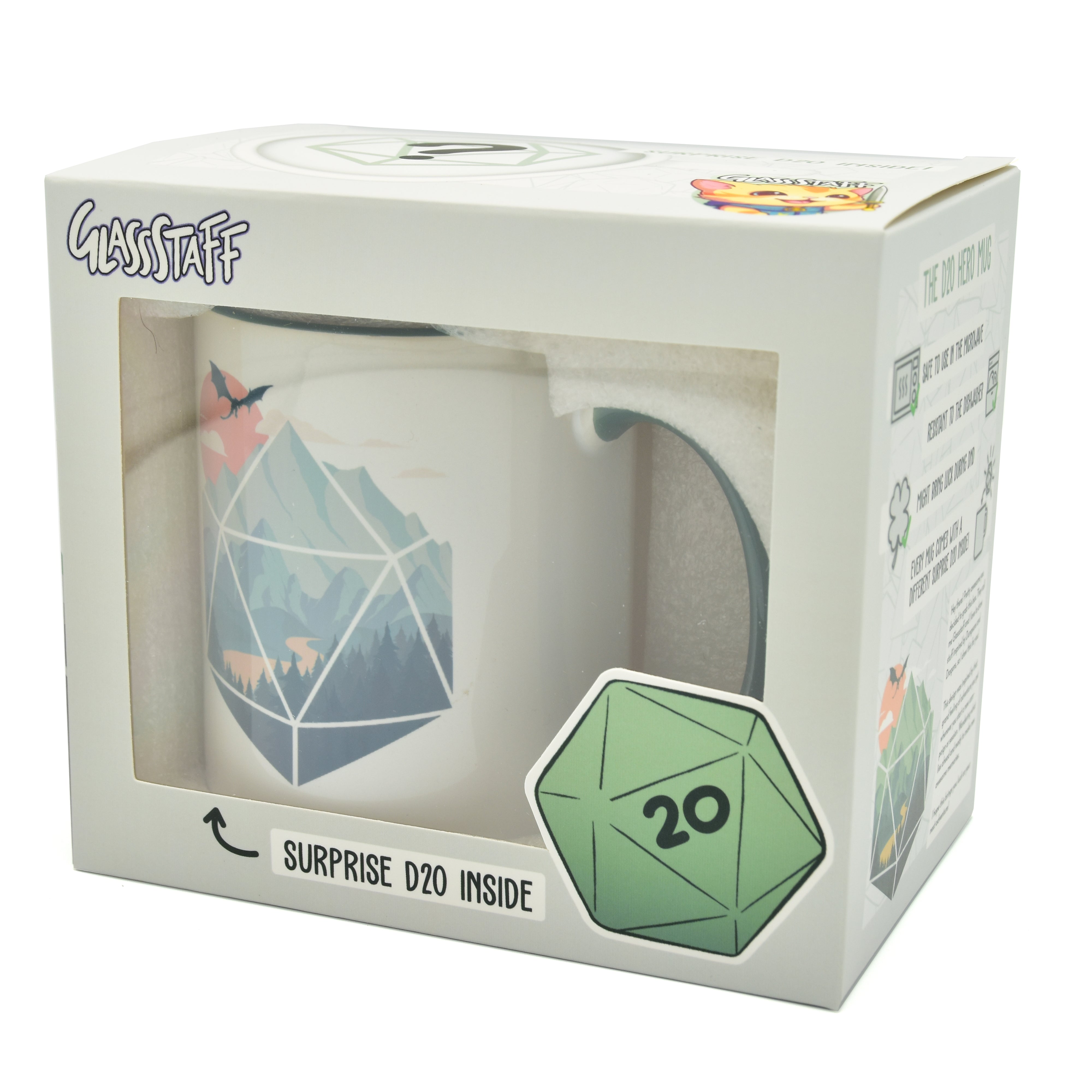 A d20 Scene Gift Mug