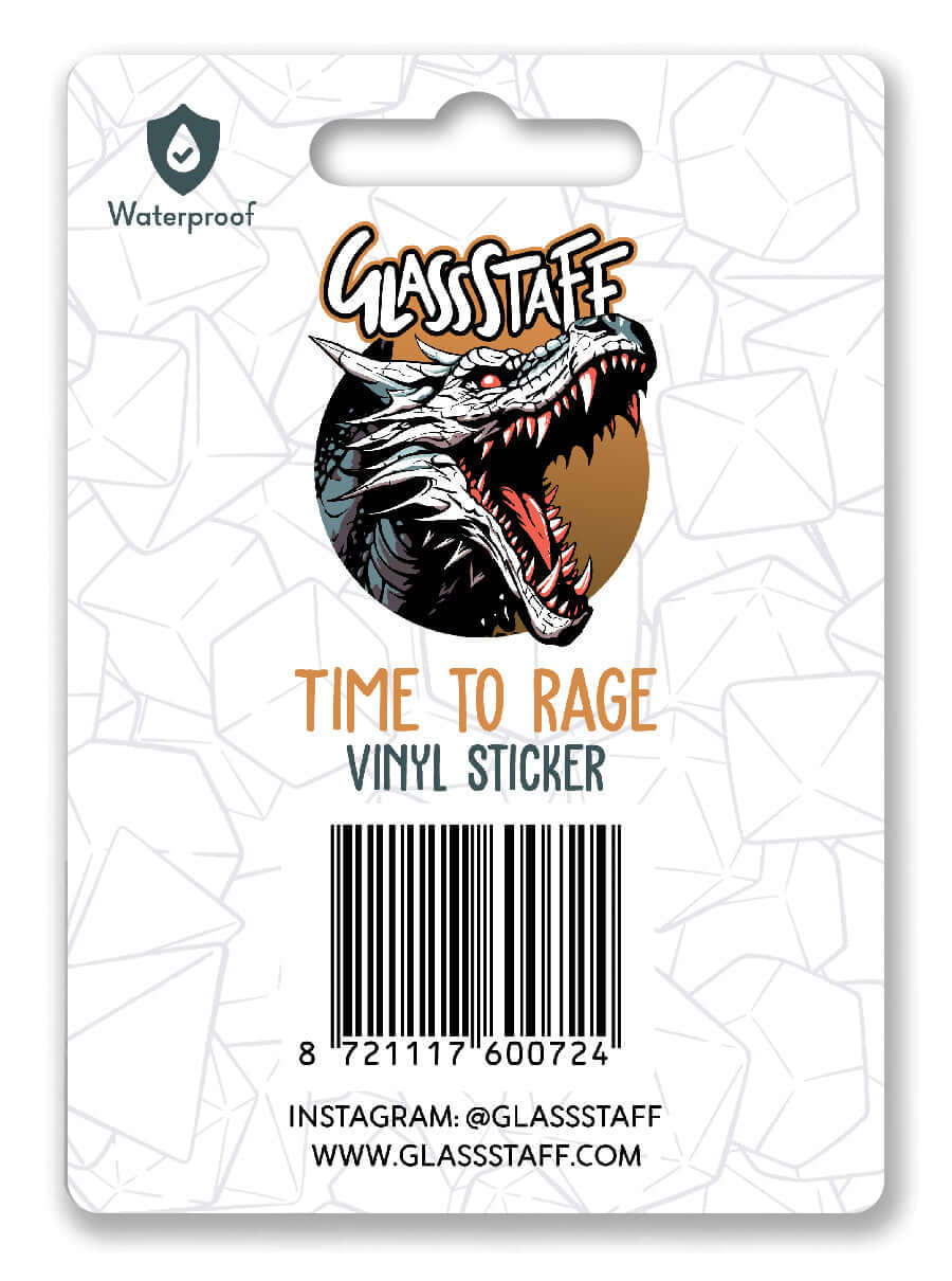 Time to Rage Sticker